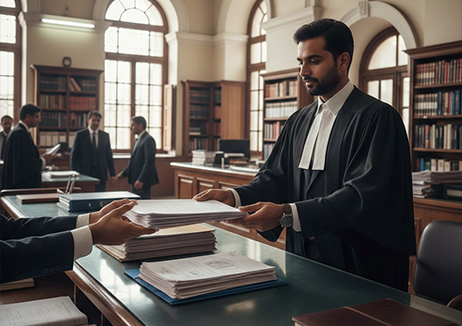 court process and documentation handling